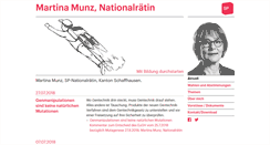 Desktop Screenshot of martinamunz.ch